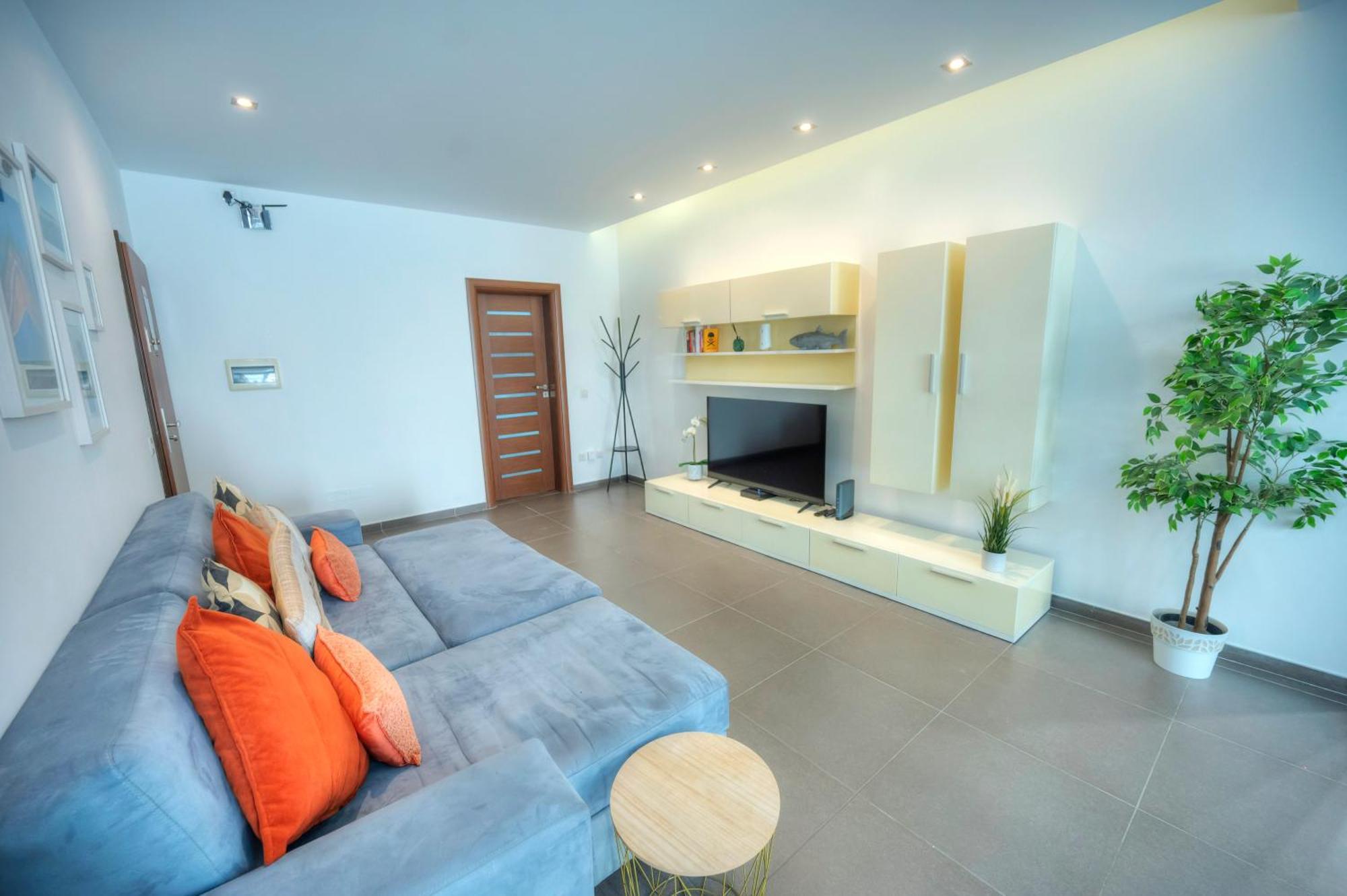 Bright & Large 2Bedrooms In Sliema Center Mpor1-1 Exterior foto