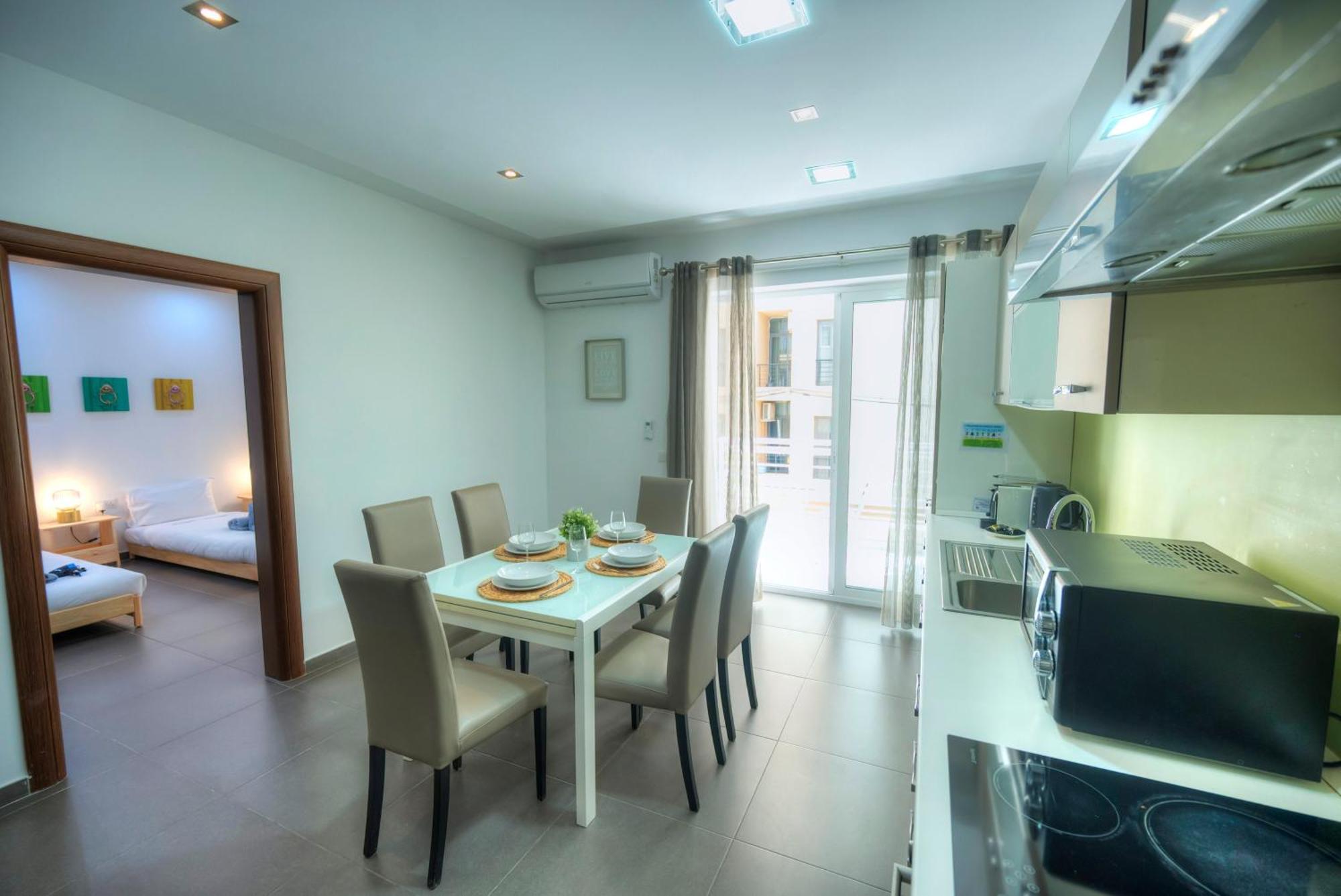 Bright & Large 2Bedrooms In Sliema Center Mpor1-1 Exterior foto